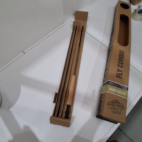 WHITE RIVER FLY SHOP RISEFORM FLY COMBO FISHING ROD - 9FT/ 8 WEIGHT - (MODEL: WRRC8044/4078069) image 2