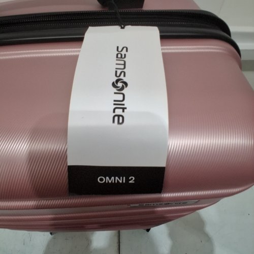 SAMSONITE OMNI 2 HARDSIDE EXPANDABLE LUGGAGE WITH SPINNER WHEELS - 24" - ROSE GOLD/PINK image 2