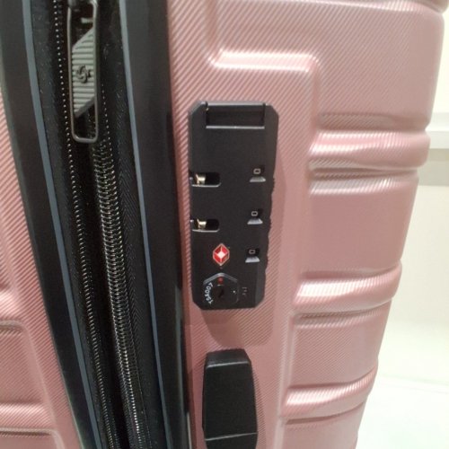 SAMSONITE OMNI 2 HARDSIDE EXPANDABLE LUGGAGE WITH SPINNER WHEELS - 24" - ROSE GOLD/PINK image 4