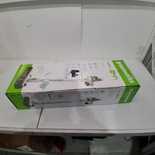 GREENWORKS DELUXE BRUSHLESS CORDLESS LIGHTWEIGHT VACUUM - 24V - WHITE/GREEN (MODEL: VUG403) image 7