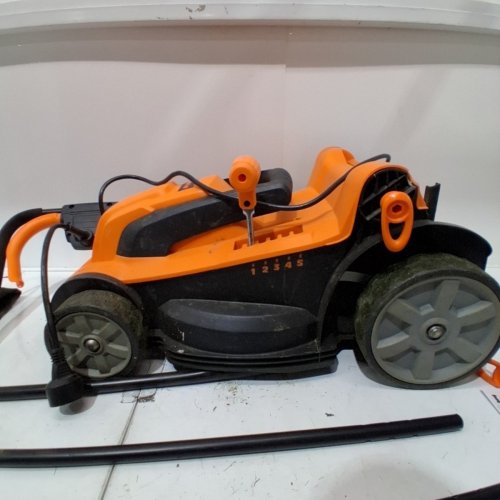 LAWNMASTER ELECTRIC CORDED LAWN MOWER - 15" 11AMP - BLACK/ORANGE (MODEL: MEB1114K) image 5