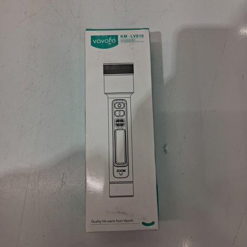 VAVOFO RECHARGEABLE ALUMINUM ALLOY FLASHLIGHT - BLACK (MODEL: KM-LV010) image 5