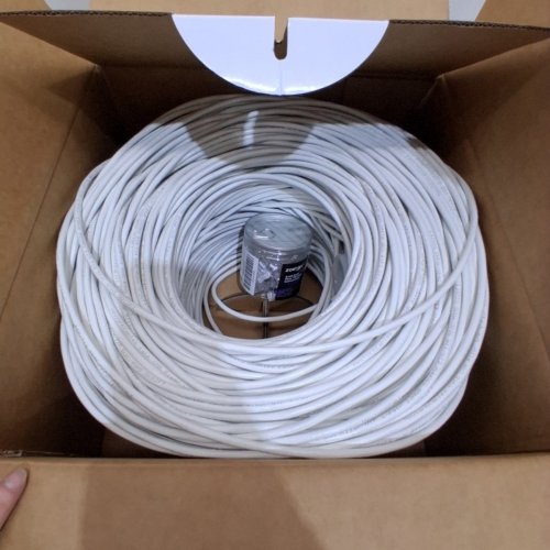 NEW YORK CABLES CAT6 RISER NETWORK CABLE - 1000FT - WHITE (ITEM: NYC-622) image 3