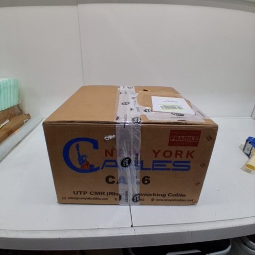 NEW YORK CABLES CAT6 RISER NETWORK CABLE - 1000FT - WHITE (ITEM: NYC-622) image 5