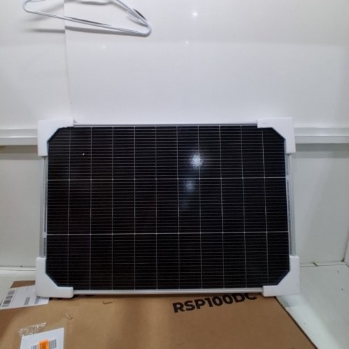 RENOGY MONOCRYSTALLINE SOLAR PANEL (COMPACT DESIGN) - 100W - 12V - 34" X 23" X 1" (MODEL: RSP100DC) image 2