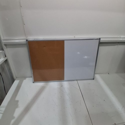 COMIX DRY ERASE AND CORK BOARD COMBO - 24" X 18" - SILVER/WHITE (MODEL: CB6090) image 3