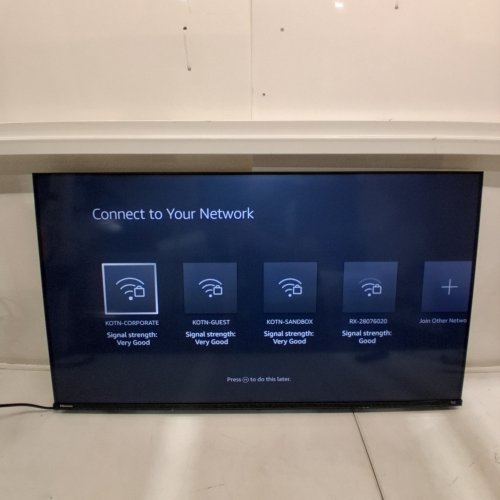 HISENSE 40" HI-QLED HD SMART FIRE TV, DOLBY AUDIO, COMPATIBLE WITH ALEXA, FULL ARRAY LED - 1080P - BLACK - (MODEL: 40QD4SF) image 3