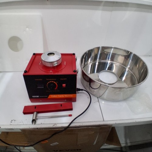 VEVOR COMMERCIAL XL COTTON CANDY MAKER MACHINE - RED/BLACK (MODEL: MHTJXM01H) image 3
