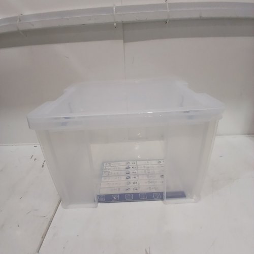 BANKERS BOX PLASTIC STORAGE BOX WITH LID - 48L - CLEAR (MODEL: 7730903) image 3