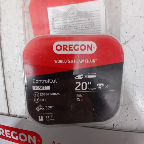 OREGON 20" REPLACEMENT CHAIN SAW BAR AND CHAIN COMBO FOR STIHL (MODEL: 105671) image 3