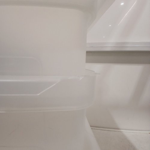 4PK IRIS USA PLASTIC STORAGE BIN TOTE - 33L - CLEAR (MODEL: FB-21E/FB-21EE) image 3