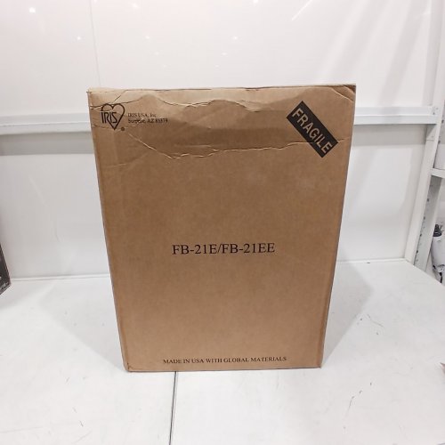 4PK IRIS USA PLASTIC STORAGE BIN TOTE - 33L - CLEAR (MODEL: FB-21E/FB-21EE) image 5