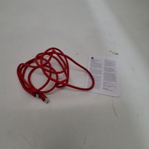 BEATS USB-C TO USB-C BRAIDED CHARGING CABLE - 1.5M - RED image 2