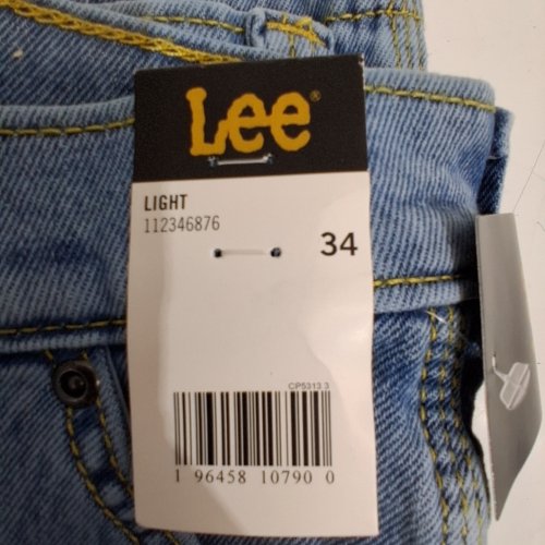 MEN'S LEE LEGENDARY WORKWEAR CARPENTER SHORTS - 34 - LIGHT BLUE - (STYLE: 112346876) image 2