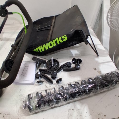 GREENWORKS BRUSHLESS DETHATCHER / SCARIFIER *TOOL ONLY* - 15" - 48V - GREEN/BLACK (MODEL: DHM401) image 3