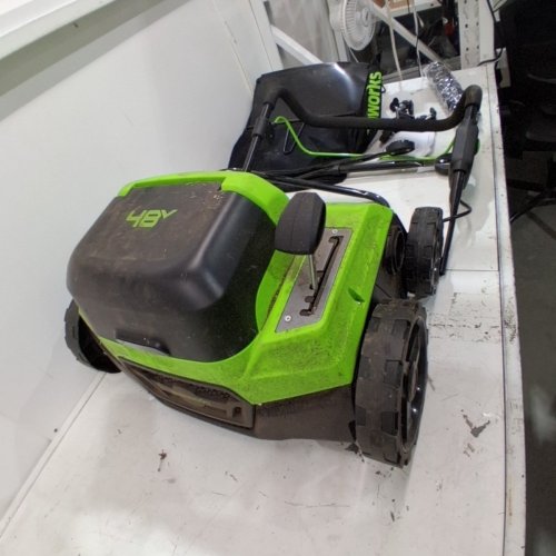 GREENWORKS BRUSHLESS DETHATCHER / SCARIFIER *TOOL ONLY* - 15" - 48V - GREEN/BLACK (MODEL: DHM401) image 7