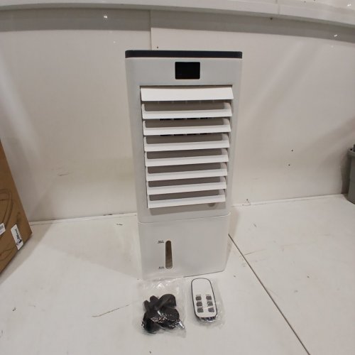 ZVVSXY 3-IN-1 EVAPORATIVE AIR COOLER WITH 4 MODES AND 3 SPEEDS - 8L - WHITE (MODEL: BW-108Y) image 3