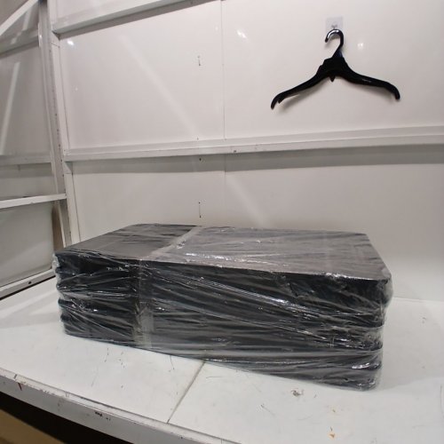 TUFFSTORE 5 TIER PLASTIC ADJUSTABLE SHELVING UNIT - 36" X 18" X 72" - 750LBS CAPACITY (150LBS PER SHELF) - BLACK (MODEL: 1616540) image 4