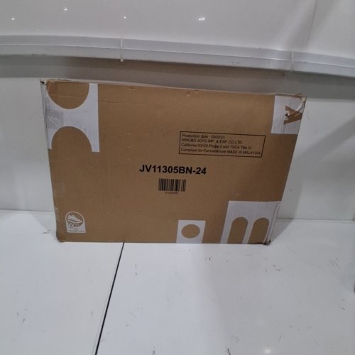 2PK COSTWAY BACKLESS WOODEN BAR STOOLS - 24" - 250LBS MAX - BROWN (MODEL: JV11305BN-24) image 4