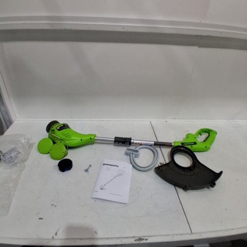 GREENWORKS 4 AMP 13" ELECTRIC CORDED STRING TRIMMER - GREEN - (MODEL: 21212) image 3