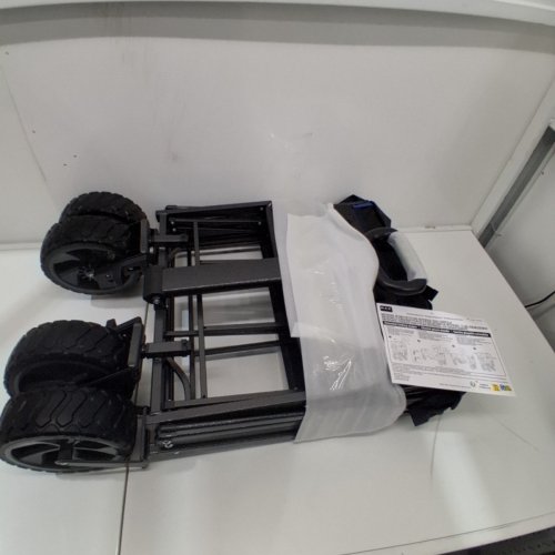 MAC SPORTS EXTENDED FOLDING WAGON WITH BRAKES - 52.7" X 21.6" X 22.7" - BLACK/BLUE (MODEL: 1815317) image 2
