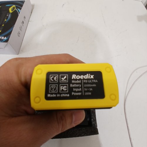 ROEDIX PORTABLE CORDLESS AIR DUSTER - 10000 MAH; 5 V; 15W - BLACK / YELLOW (MODEL: R9 ULTRA) image 3