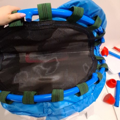 LITTLE TIKES 3FT TRAMPOLINE, BLUE/ORANGE image 5