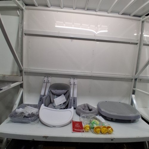 INFANS 9-IN-1 CONVERTIBLE BABY HIGH CHAIR - GREY (MODEL: AD10083GR) image 2