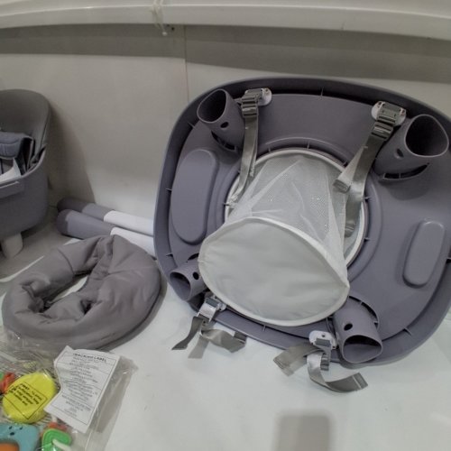 INFANS 9-IN-1 CONVERTIBLE BABY HIGH CHAIR - GREY (MODEL: AD10083GR) image 4