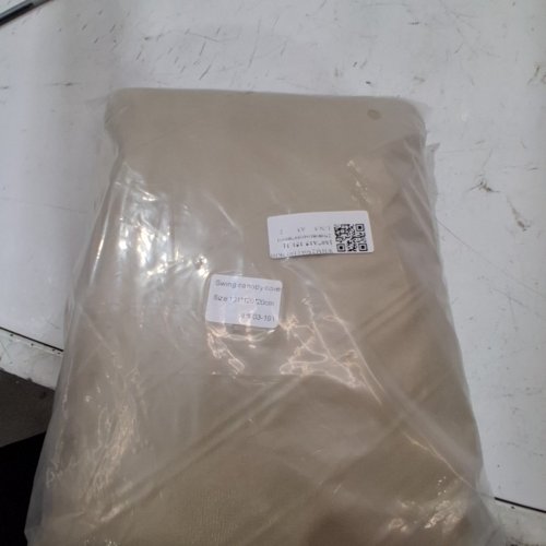 2PC  SWING SEAT & CANOPY COVERS  - 51" X 55" X 3", 56" X 47" X 7" - GOLD image 4