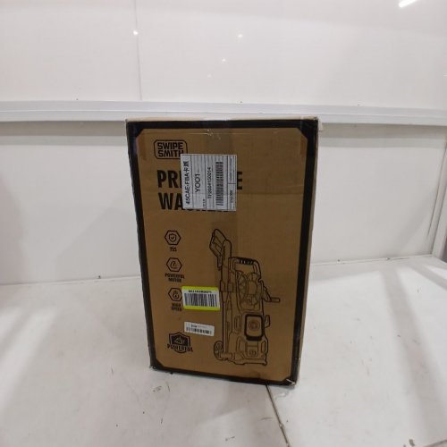 SWIPESMITH ELECTRIC PRESSURE WASHER WITH HOSE REEL, 4 QUICK-CONNECT NOZZLES, AND FOAM CANNON - 2.6 GPM - 3500 MAX PSI - GREEN/BLACK (MODEL: SI-TH004) image 6