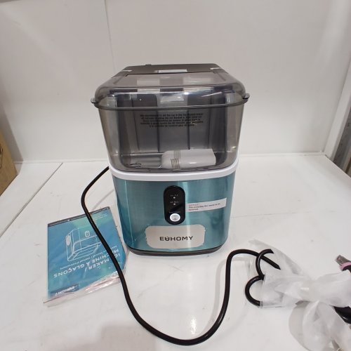 EUHOMY COUNTERTOP NUGGET ICE MAKER - MAKES 35LBS/DAY - STAINLESS STEEL ( MODEL: IM-15S) image 2