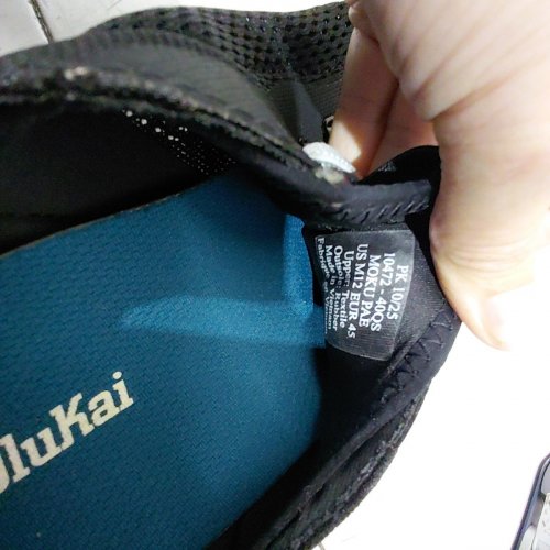 MENS OLUKAI MOKU PAE BOAT SHOES - 12 - BLACK image 4