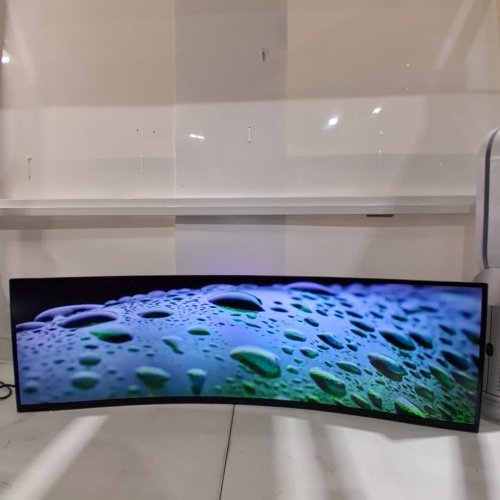 CRUA 49" CURVED GAMING 5 K DQHD MONITOR WITH BUILT-IN SPEAKERS, 1500R, FREESYNC, 120% SRGB - BLACK - (MODEL:CR490ZB) image 10