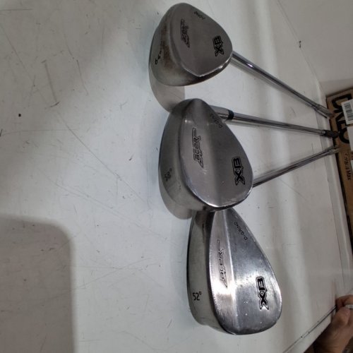 3PC COBRA ACER GOLF WEDGE SET - RIGHT HANDED - 52°, 58°, 64° LOFTS - SILVER/BLACK image 3