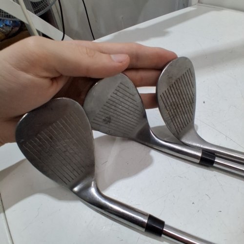 3PC COBRA ACER GOLF WEDGE SET - RIGHT HANDED - 52°, 58°, 64° LOFTS - SILVER/BLACK image 5