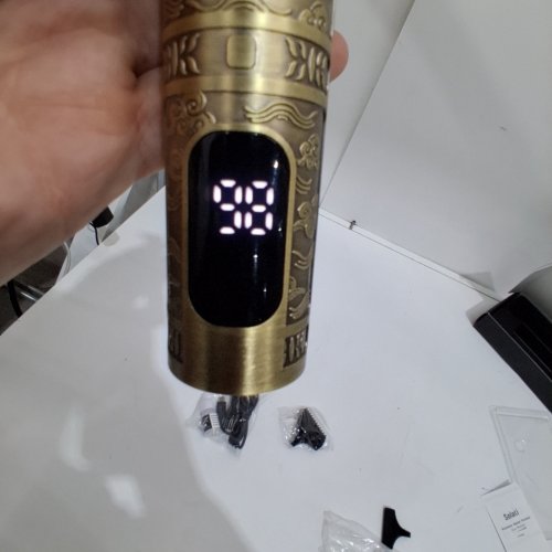 SOLATI PROFESSIONAL ELECTRIC HAIR/BEARD TRIMMER - GOLD (MODEL: JY-D001) image 2