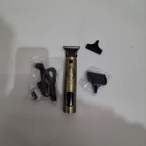 SOLATI PROFESSIONAL ELECTRIC HAIR/BEARD TRIMMER - GOLD (MODEL: JY-D001) image 3