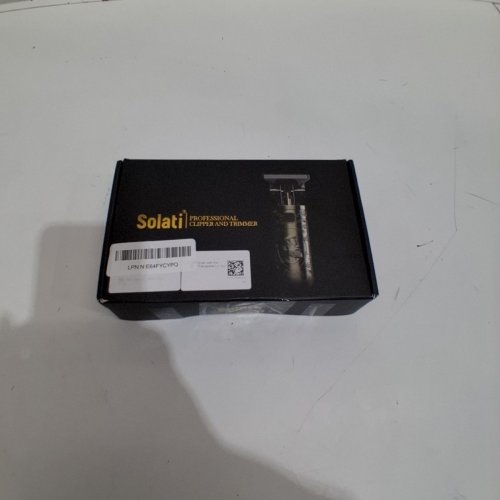 SOLATI PROFESSIONAL ELECTRIC HAIR/BEARD TRIMMER - GOLD (MODEL: JY-D001) image 6