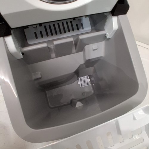 FRIGIDAIRE 26LBS ICE MAKER - STAINLESS RED - (EFIC117-SSRED-COM) image 4