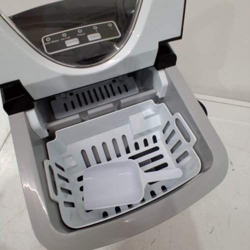 FRIGIDAIRE 26LBS ICE MAKER - STAINLESS RED - (EFIC117-SSRED-COM) image 5