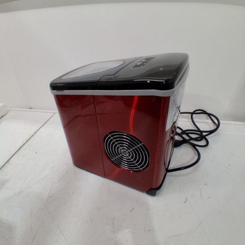FRIGIDAIRE 26LBS ICE MAKER - STAINLESS RED - (EFIC117-SSRED-COM) image 7