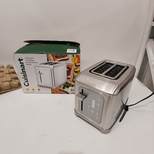 CUISINART 2-SLICE TOUCH SCREEN DIGITAL TOASTER - STAINLESS STEEL (MODEL: 2691349 / RBT-1680PCC-1PKC) image 3