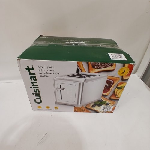 CUISINART 2-SLICE TOUCH SCREEN DIGITAL TOASTER - STAINLESS STEEL (MODEL: 2691349 / RBT-1680PCC-1PKC) image 4
