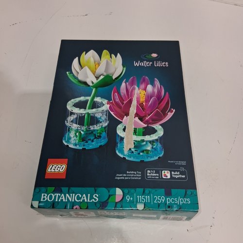 259PC LEGO BOTANICALS WATER LILIES BUILDING SET - AGES 9+ (MODEL: 11511) image 3