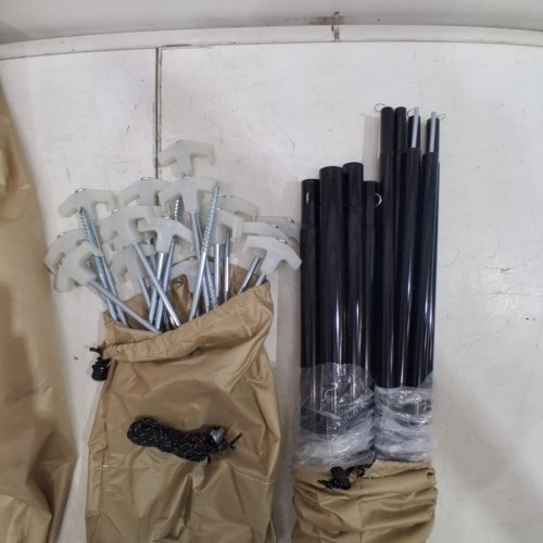 ZORING HOT TENT WITH STOVE JACK - 13FT X 13FT X 8FT - TAN image 4