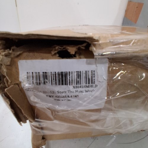 SPARE TIRE HOIST WINCH - BLACK image 2