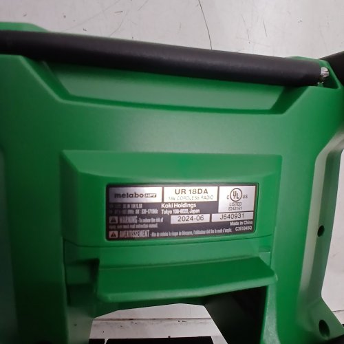 METABO HPT MULTIVOLT BLUETOOTH CORDLESS RADIO *NO BATTERY*- 18 V - GREEN / BLACK (MODEL: UR18DA) image 3