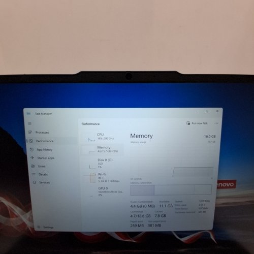 LENOVO THINKPAD E16 (GEN 1) LAPTOP - INTEL CORE I7-1355U |16GB RAM | 512GB SSD | INTEL IRIS XE GRAPHICS | WINDOWS 11 PRO - GRAPHITE BLACK - (MODEL:21JN0073US-CR) image 7