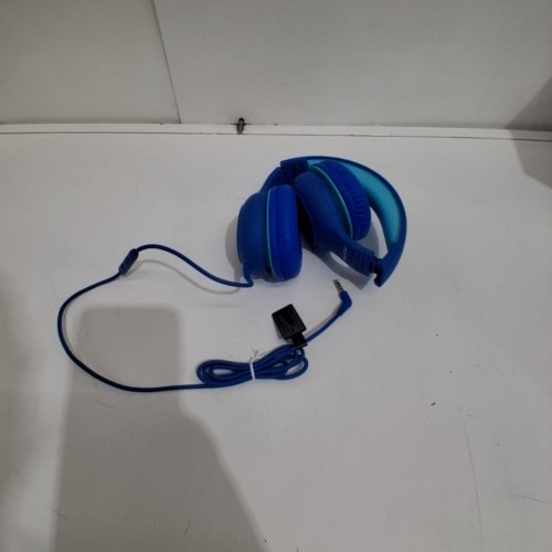 KID'S MPOW WIRED FOLDABLE HEADPHONES WITH VOLUME CONTROL - BLUE (MODEL: MPH297BD) image 2